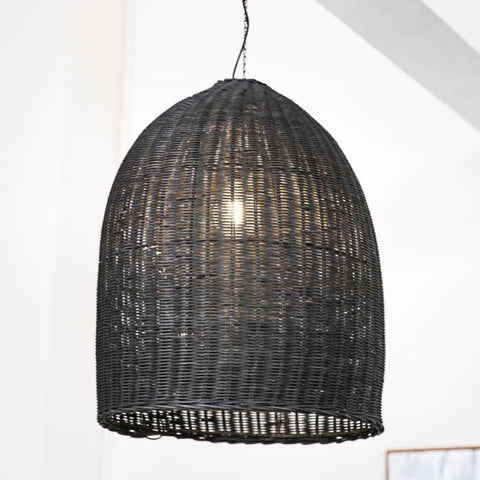 El Fenn Cane Egg Pendant - Black