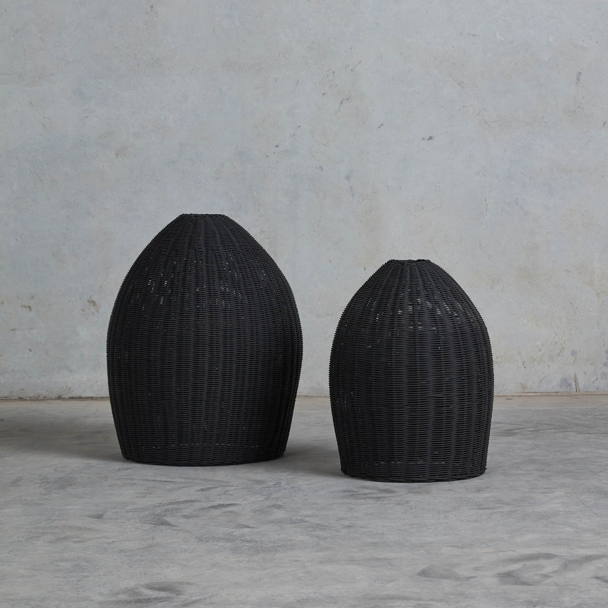 El Fenn Cane Egg Pendant - Black