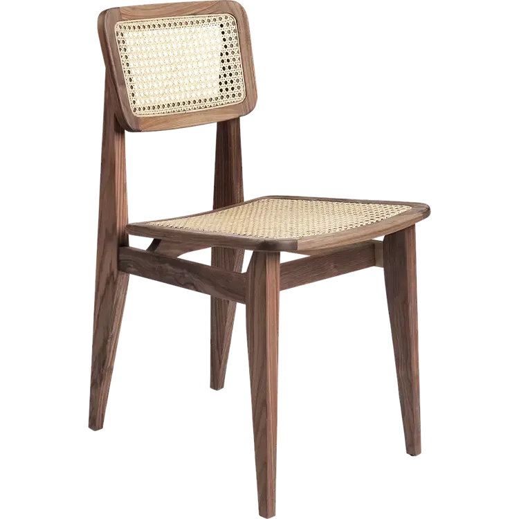 C-Chair Dining Chair - French Cane - GUBI