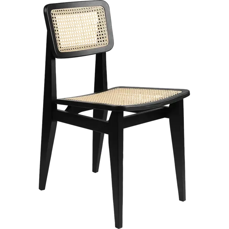 C-Chair Dining Chair - French Cane - GUBI